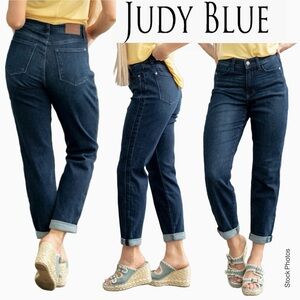Judy Blue High Rise Boyfriend Fit Jeans JB82646DK (7/28)